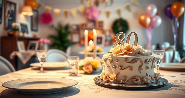 Życzenia na 80 urodziny dla kobiety