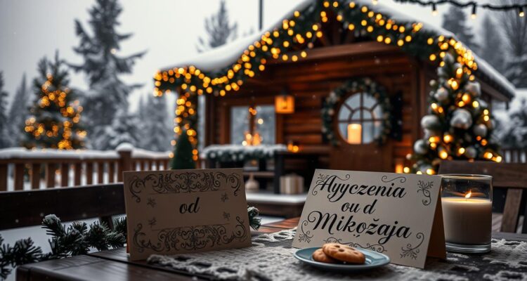 Życzenia od mikołaja